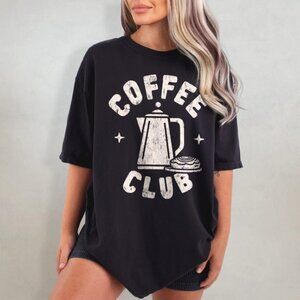 Retro Coffee Lover T-Shirt, Vintage Aesthetic Breakfast Tee